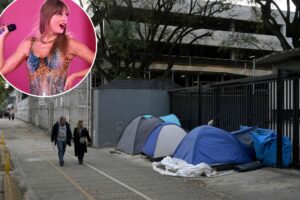 Taylor Swift fans in Argentina camp out for months at stadium