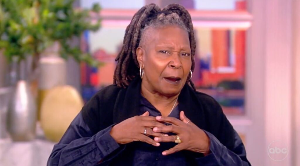 The View star Whoopi Goldberg had a lot to say on Monday's morning show episode