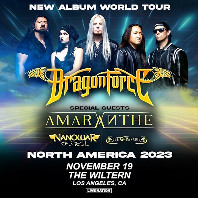 Watch: DRAGONFORCE Joined By ALISSA WHITE-GLUZ And ELIZE RYD During Los Angeles Concert