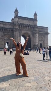 Ashley Graham shared a series of sexy snaps from her visit. to India