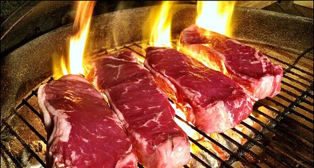 Grilling Steaks