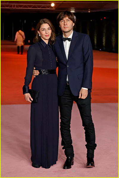 Sofia Coppola and Thomas Mars at the Academy Museum Gala 2023