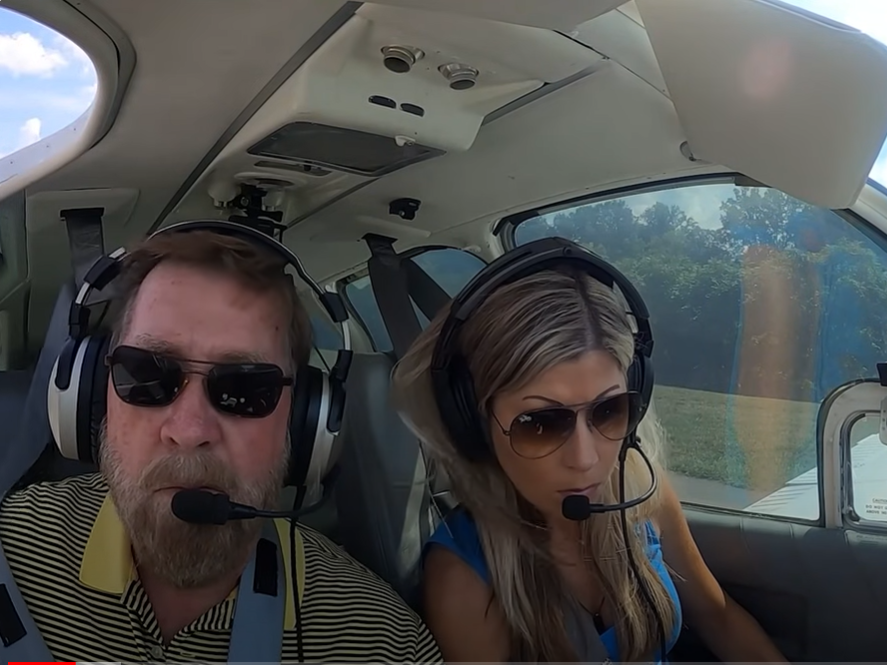 Only days ago, Jenny posted a final video of her flying with her father