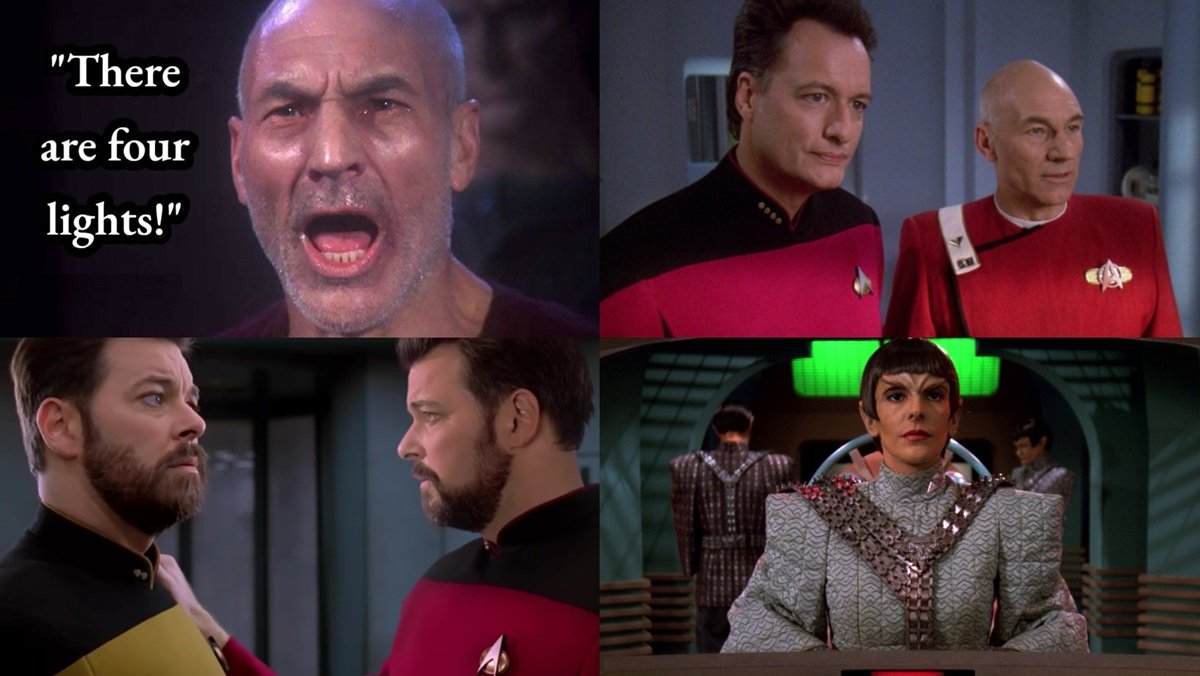 Various moments from Star Trek: The Next Generation season 6 (1992-1993)