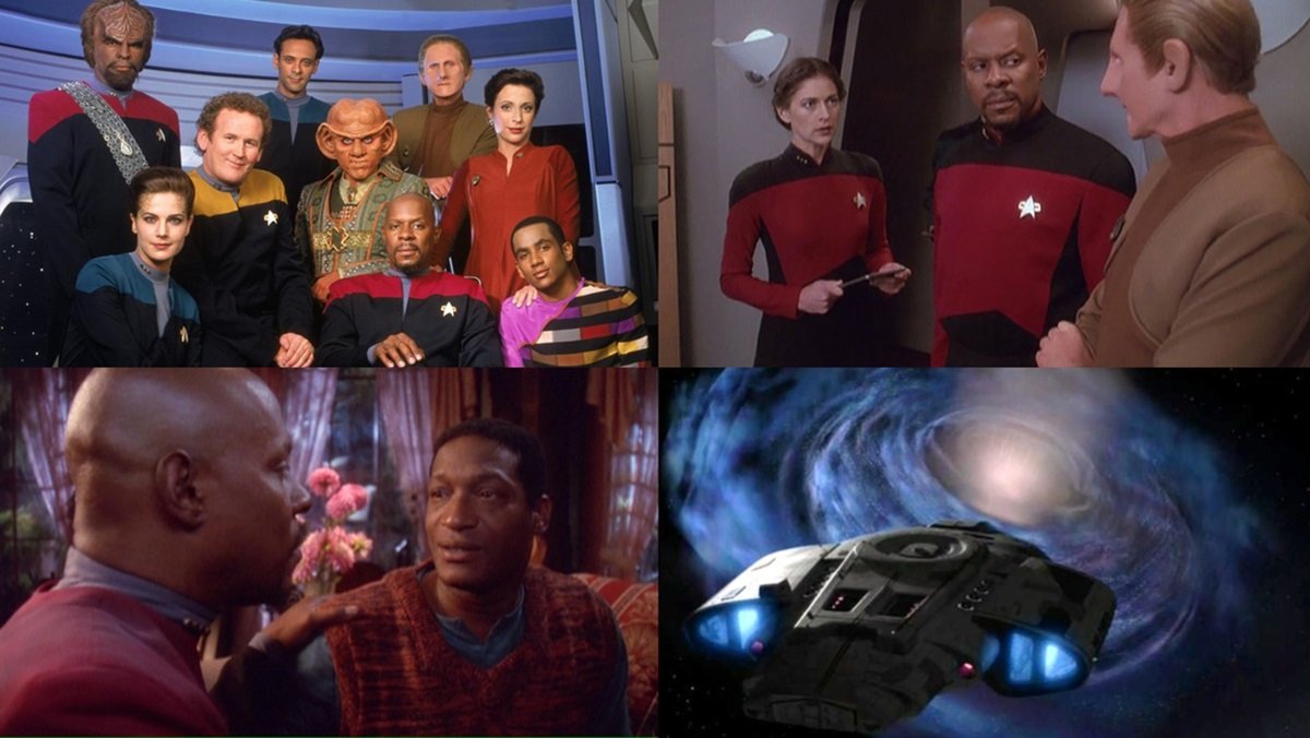 Various scenes from episodes of Star Trek: Deep Space Nine's fourth season, airing from 1995-1996.