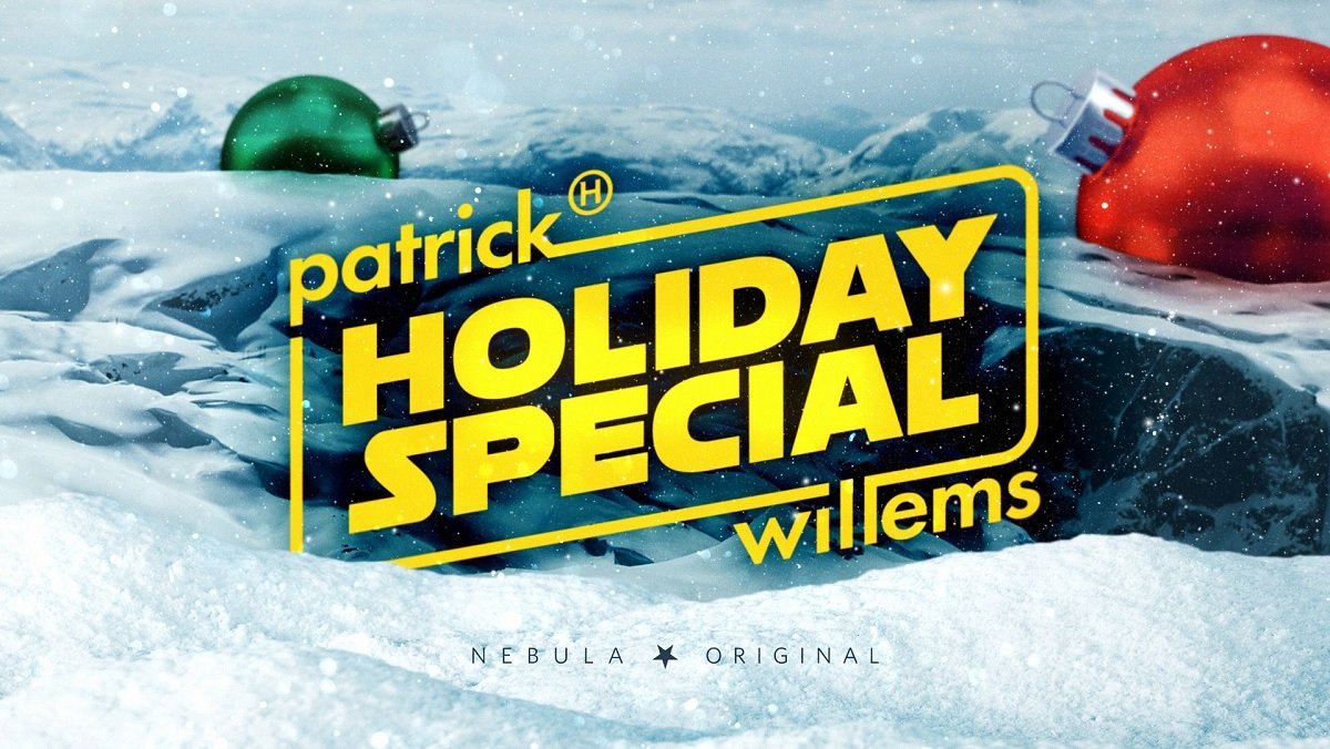 The key art for Patrick Willems Holiday Special apes the logo for Star Wars.