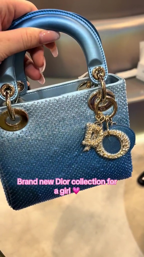 Soudi claimed that if she had a girl, she wants a blue Dior collection