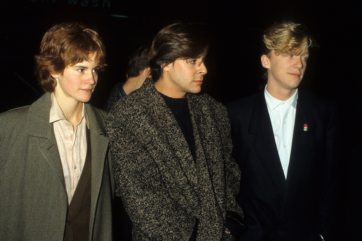 Ally Sheedy, Judd Nelson, and Anthony Michael Hall in 1986