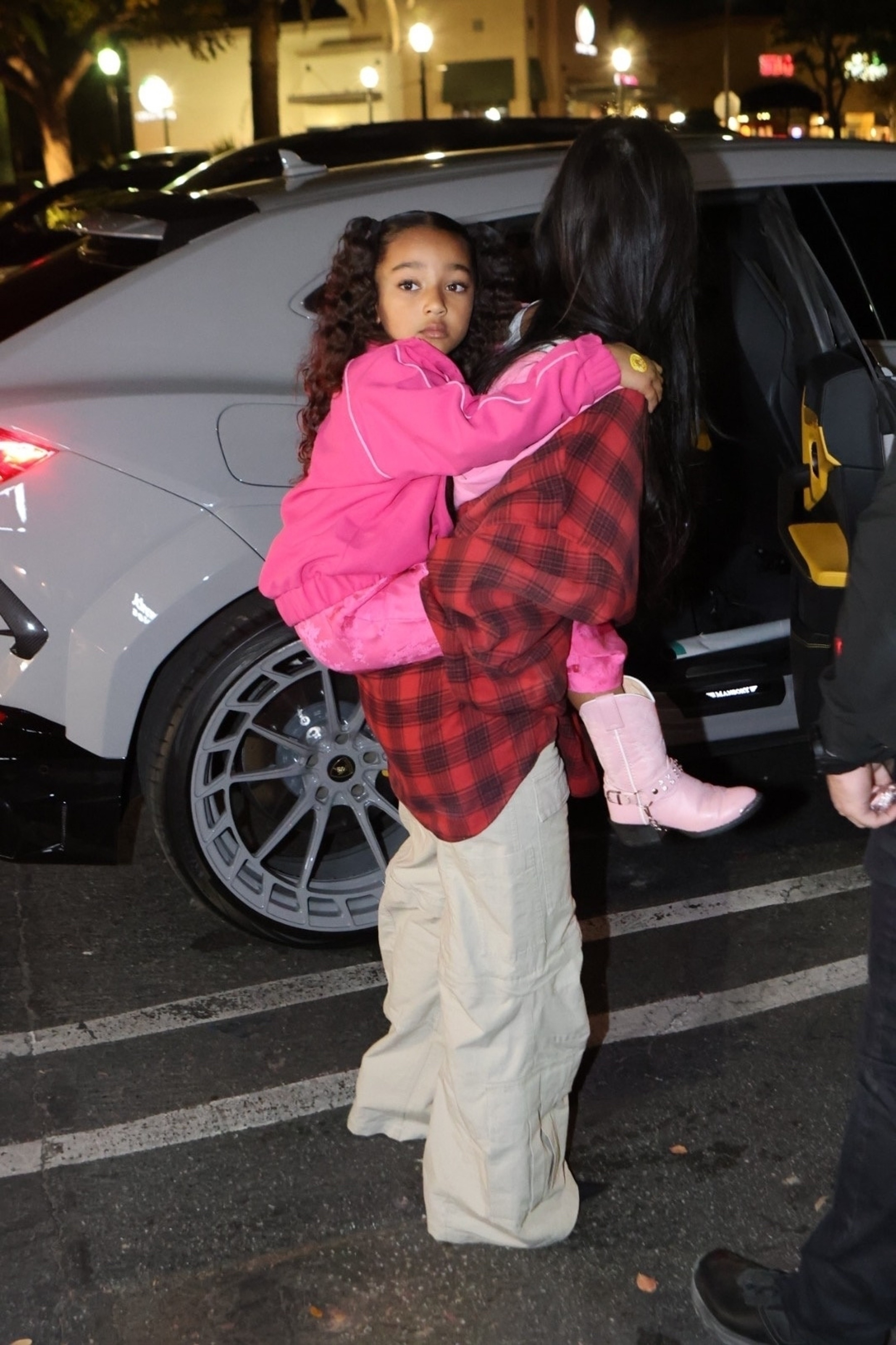 She has not addressed his comments about North's behavior or his visitation with his kids