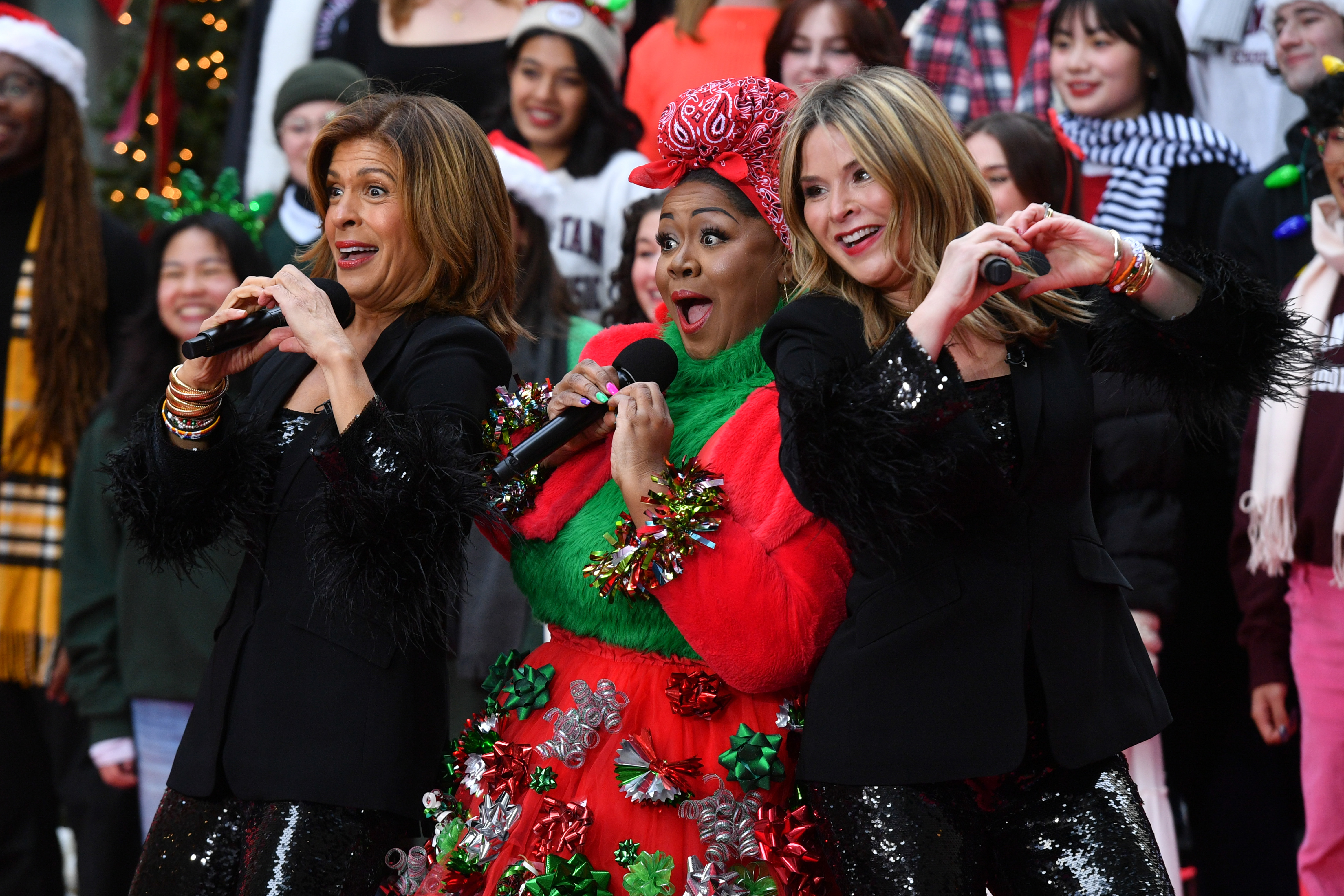 Last week, Hoda and Jenna Bush Hager were slammed for 'lip-syncing' during a live Christmas performance