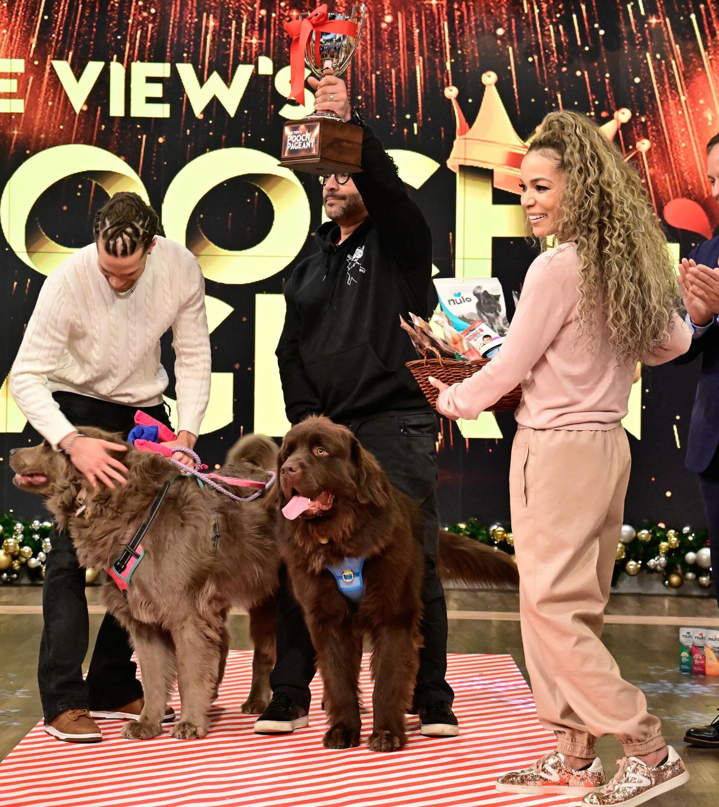 Sunny's dogs won over her co-hosts, Alyssa Farah Griffin, Joy Behar, and Ana Navarro's