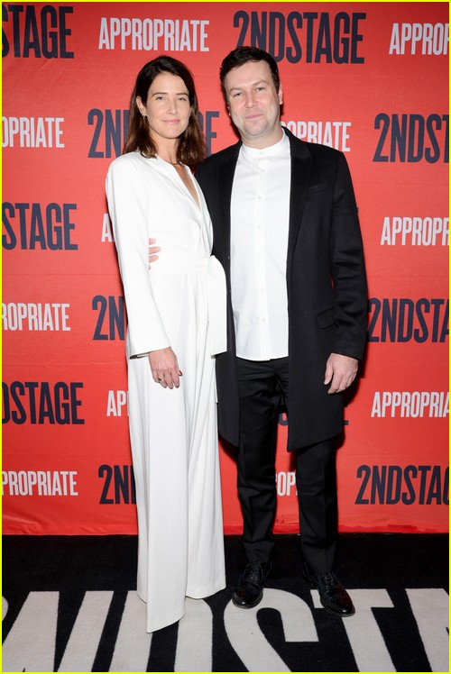 Cobie Smulders and Taran Killam at the Appropriate opening