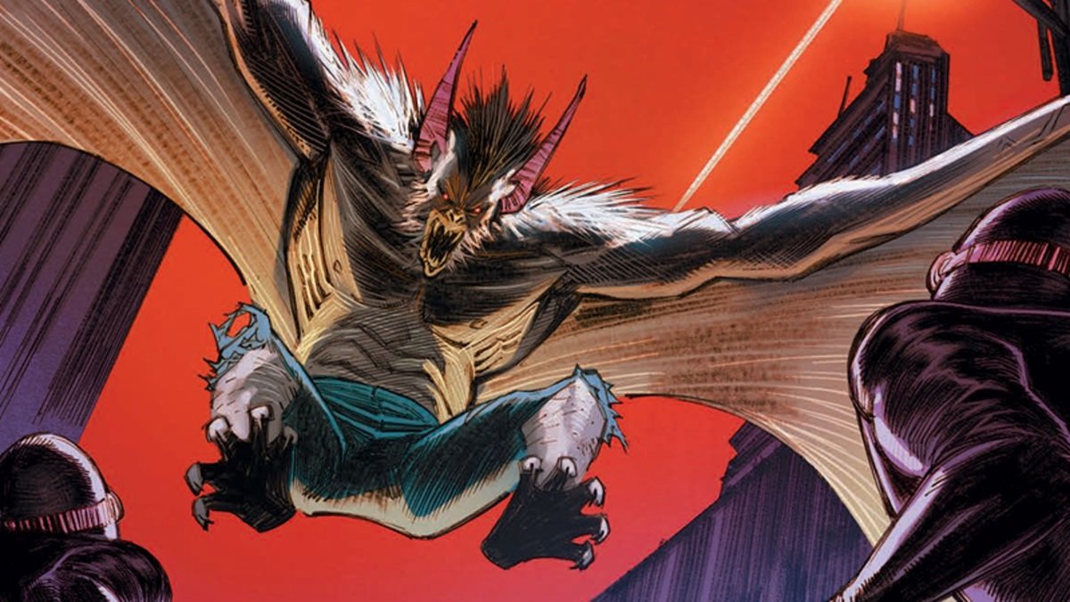 Kirk Langstrom, the were-creature called the Man-Bat, Batman tragic adversary from DC Comics.