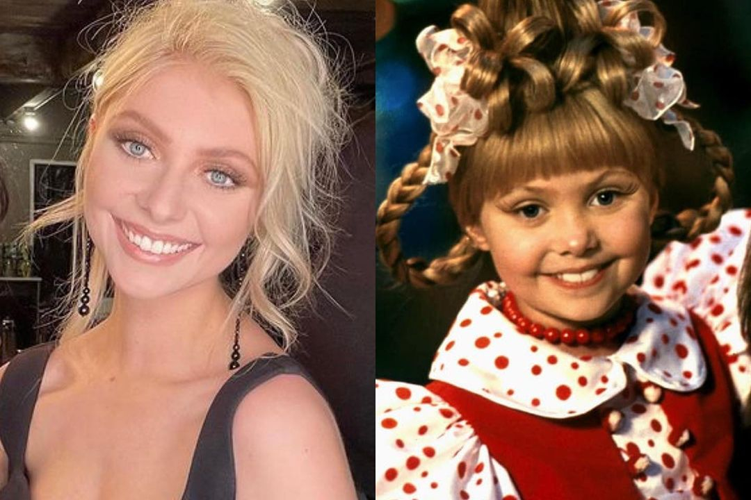 Taylor shone as Cindy Lou Who in How the Grinch Stole Christmas