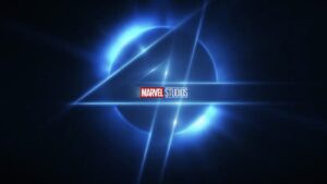 Marvel Studios' Fantastic Four movie logo.