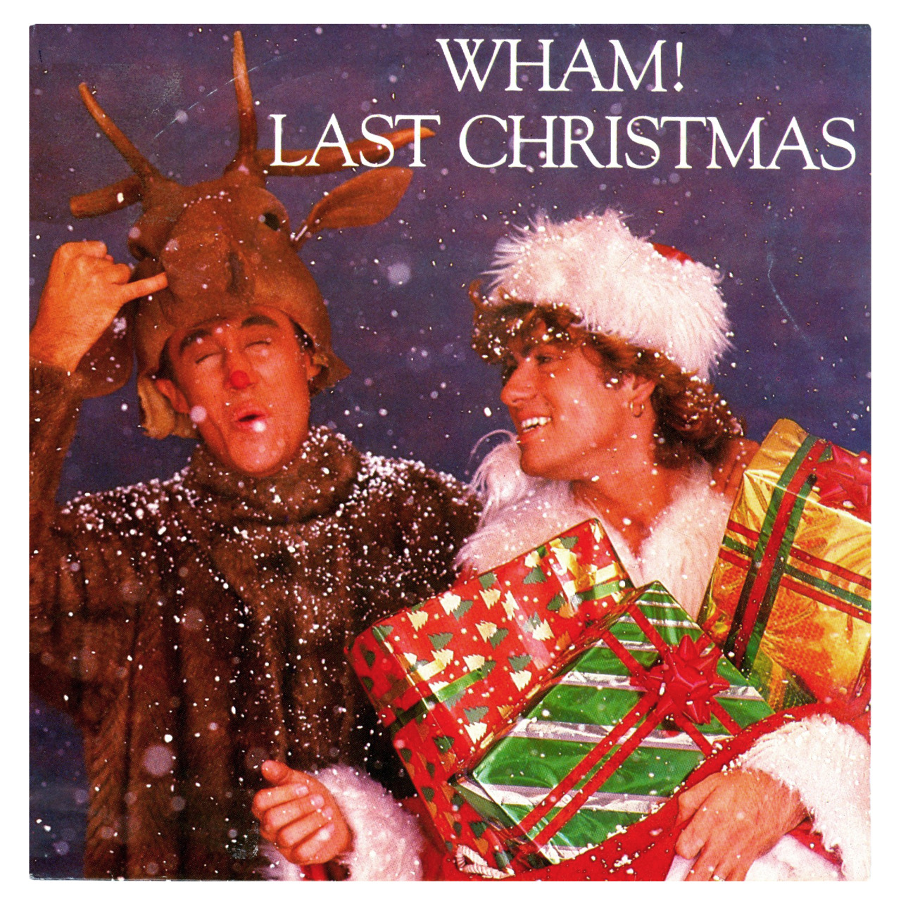 The cover of the single for Wham! Last Christmas