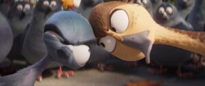 In the animated "Migration," a tough city pigeon butts heads with a determined duck mom.