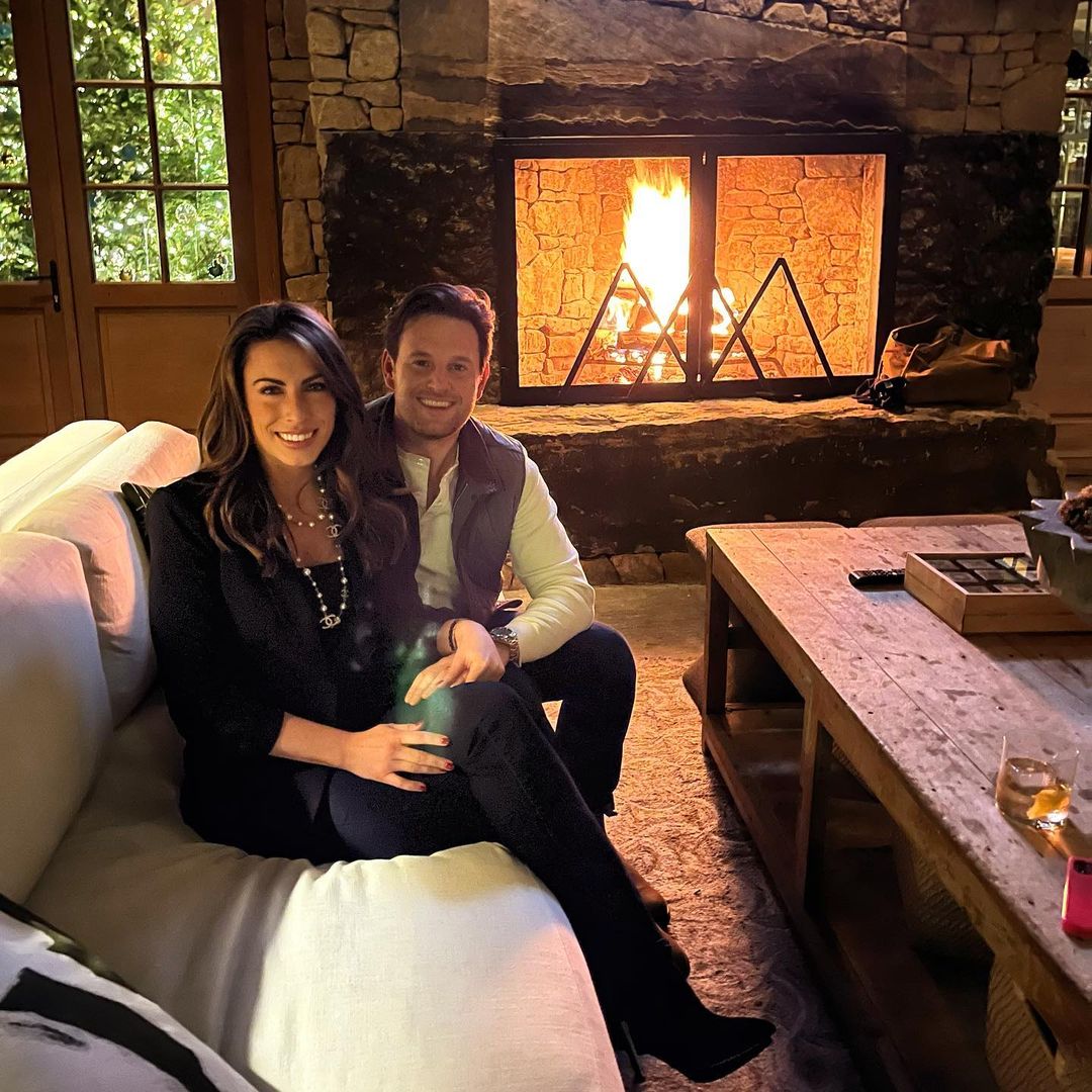Alyssa Farah Griffin and her husband, Justin, are spending their Christmas holidays in the mountains in Tennessee