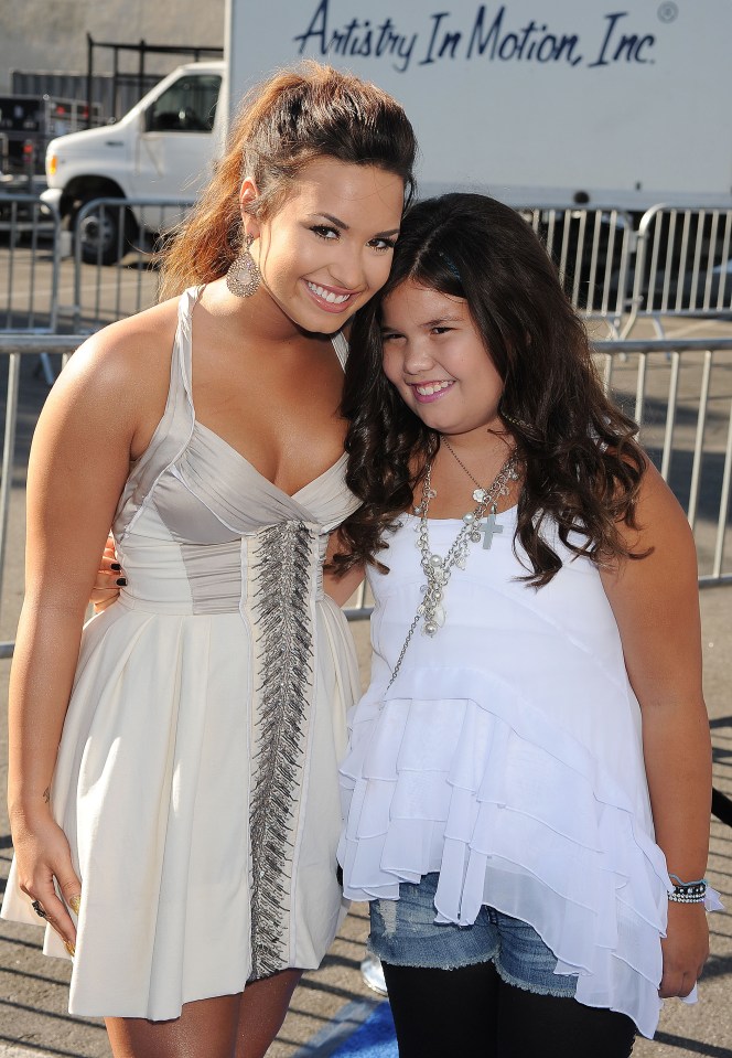 Her sister is Demi Lovato