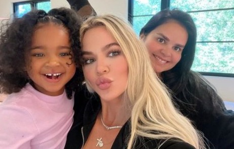 Andreza has been working for Khloe for years (seen with True)