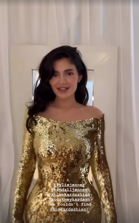 Kylie Jenner documented some of the family fun on TikTok