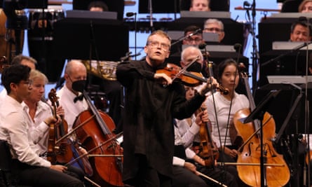 Director and soloist … violinist Pekka Kuusisto