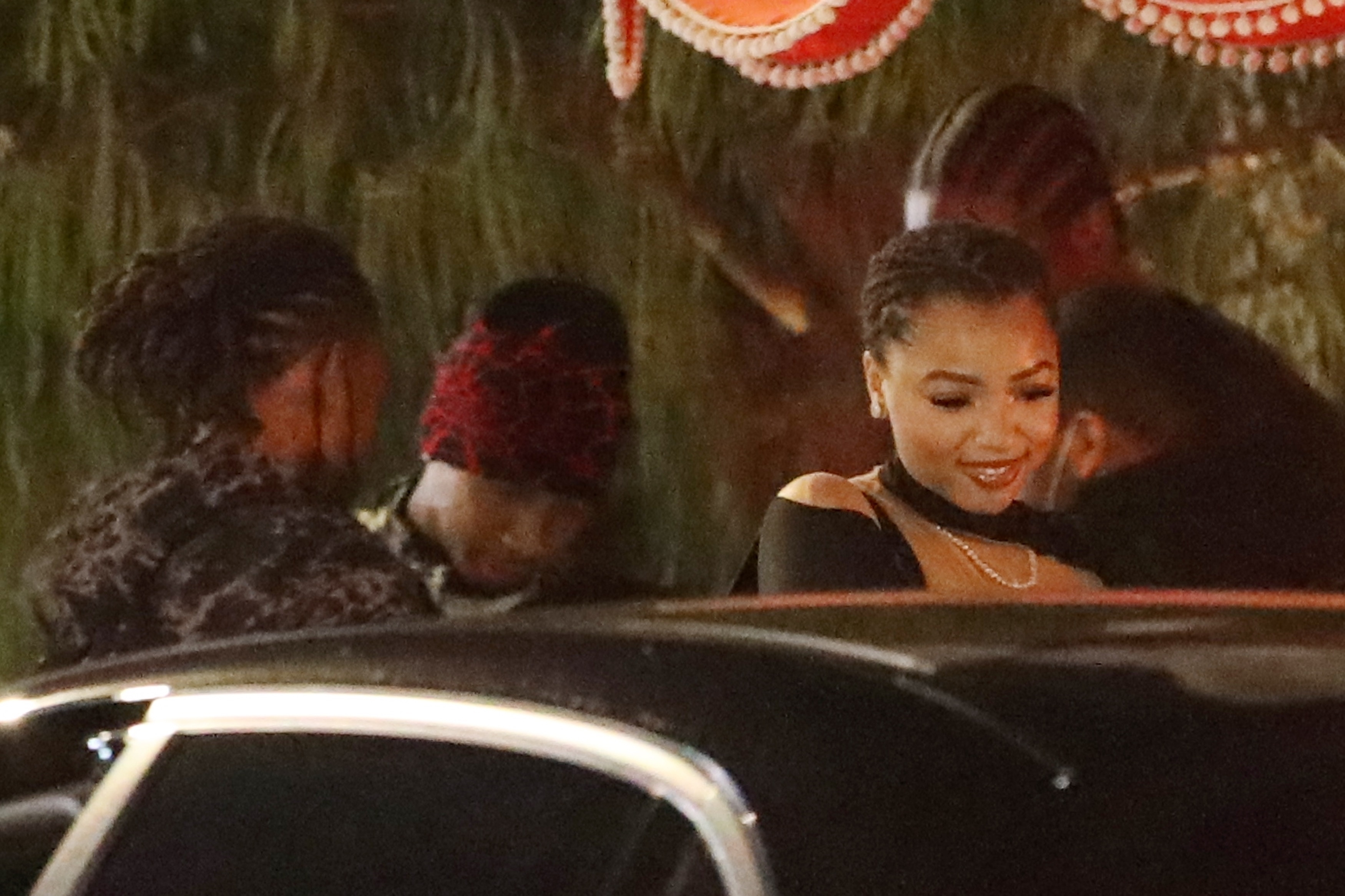 Tyga and Chloe were spotted leaving a nightclub in West Hollywood, California