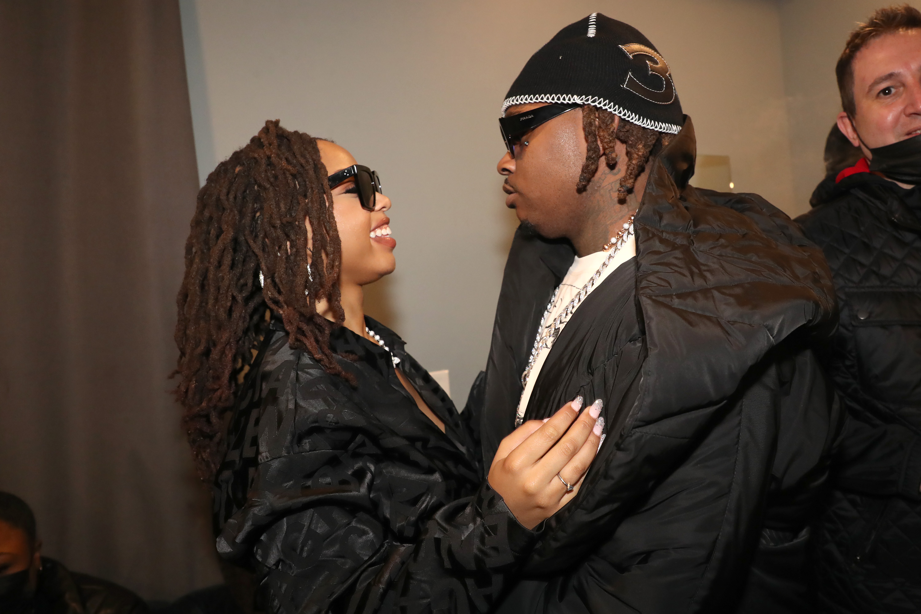 Chloe Bailey and Gunna at DS4EVER at Irving Plaza in New York City, on January 12, 2022