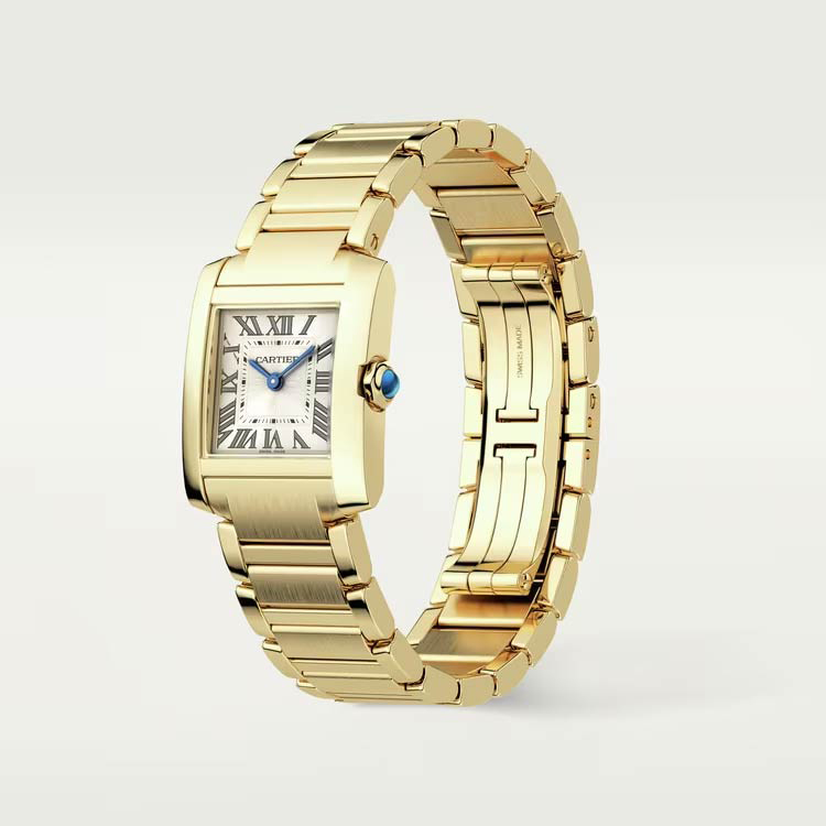 A $23,000 Cartier 18k gold watch topped off a beautiful selection of gifts