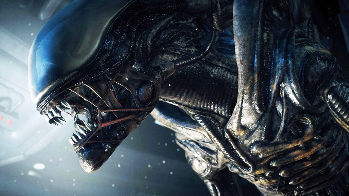The fully grown Xenomorph from the Alien series.