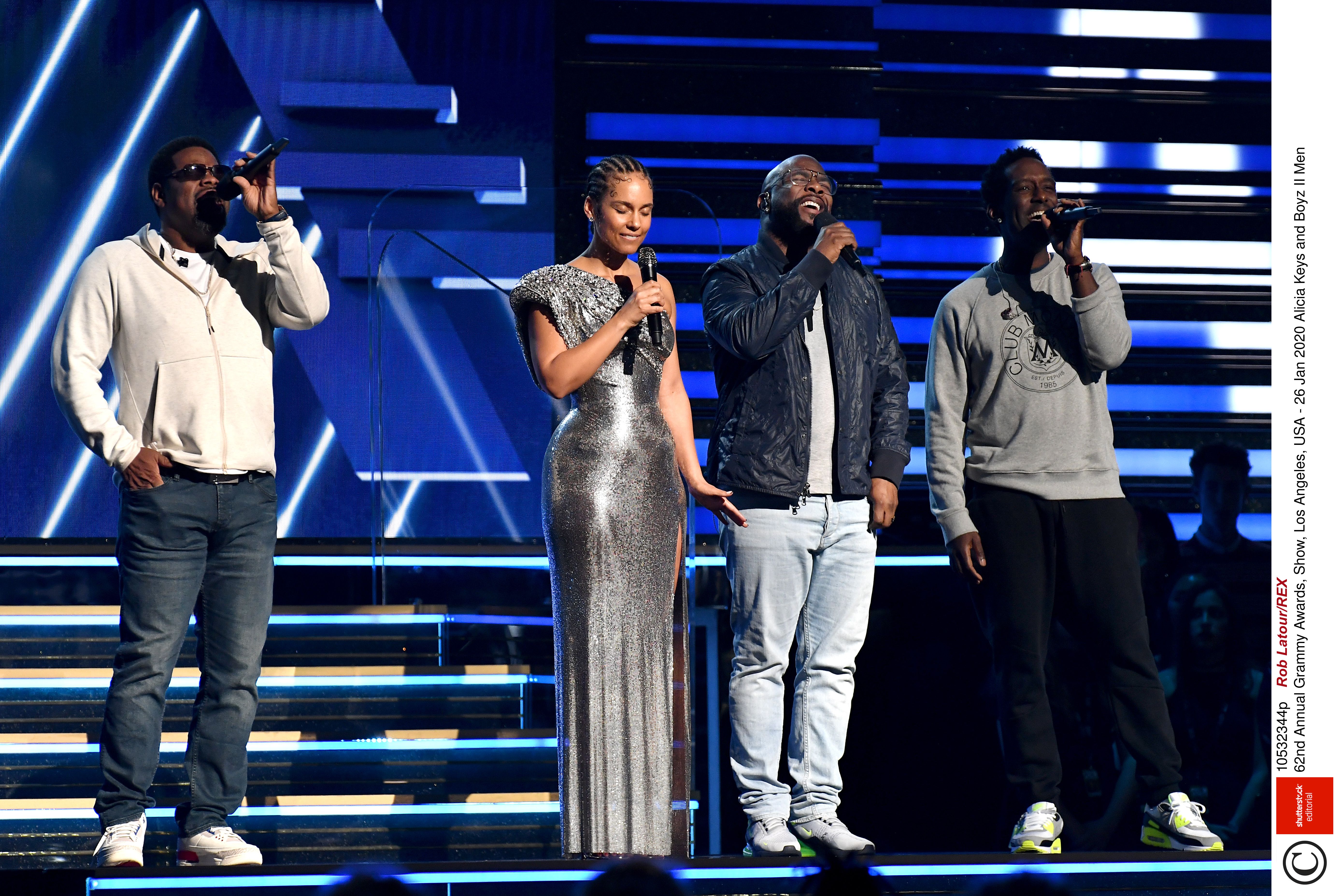 The clue that stumped the celebrity contestants had to deal with Boyz II Men