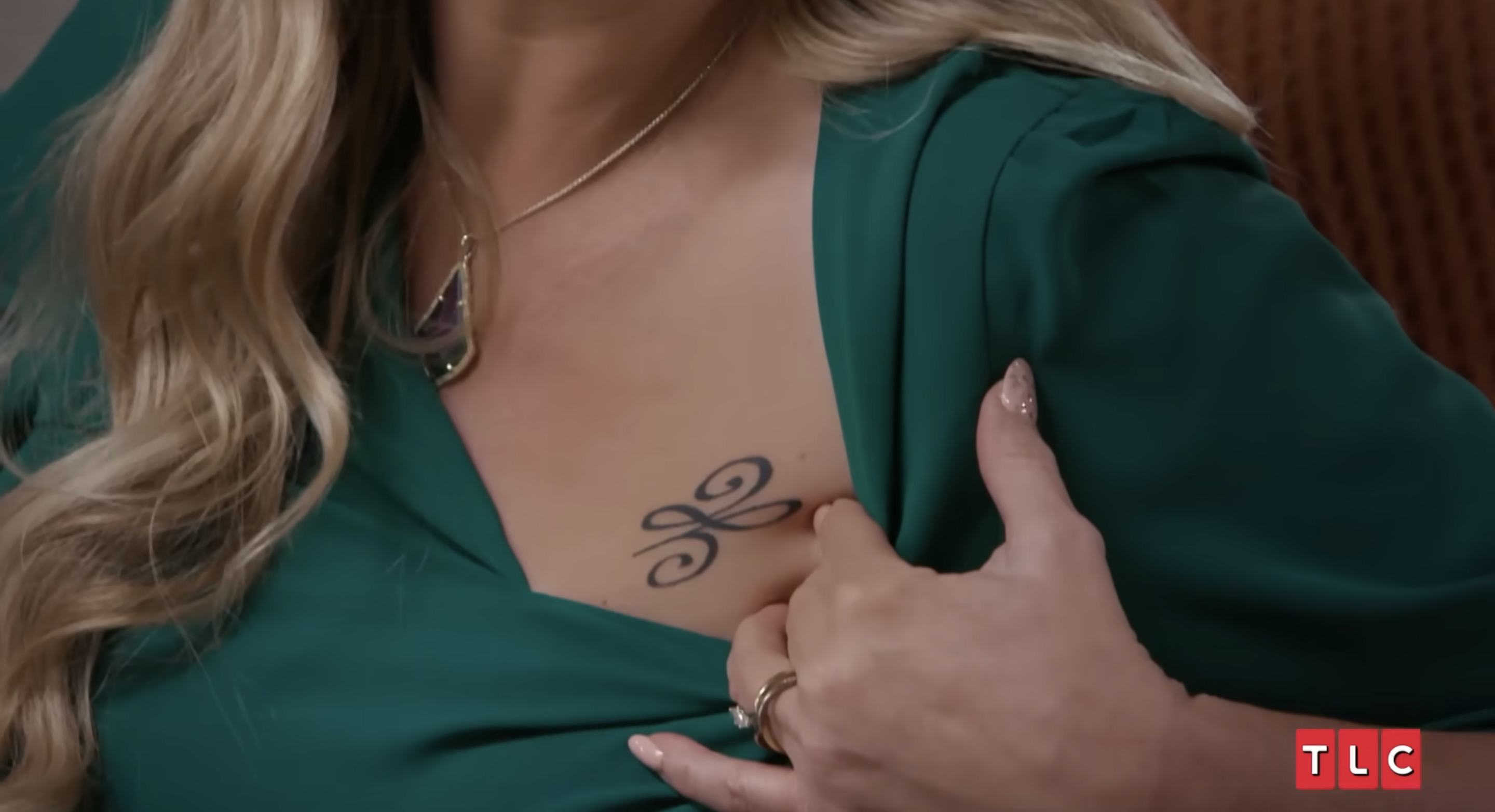 Christine revealed that she has a matching tattoo with her husband