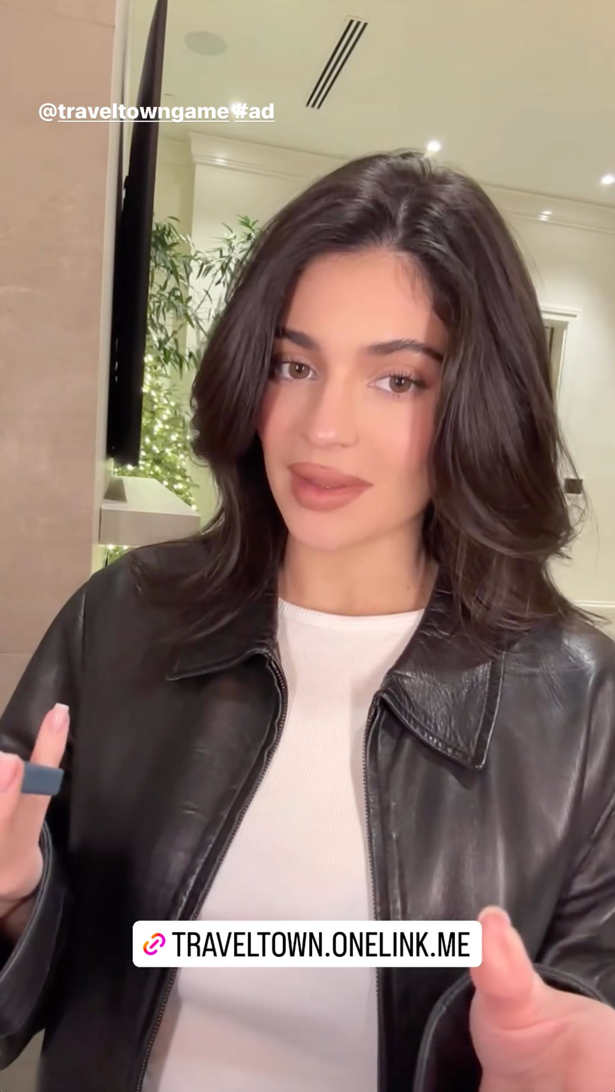 Kylie showed off a new short hairstyle on social media