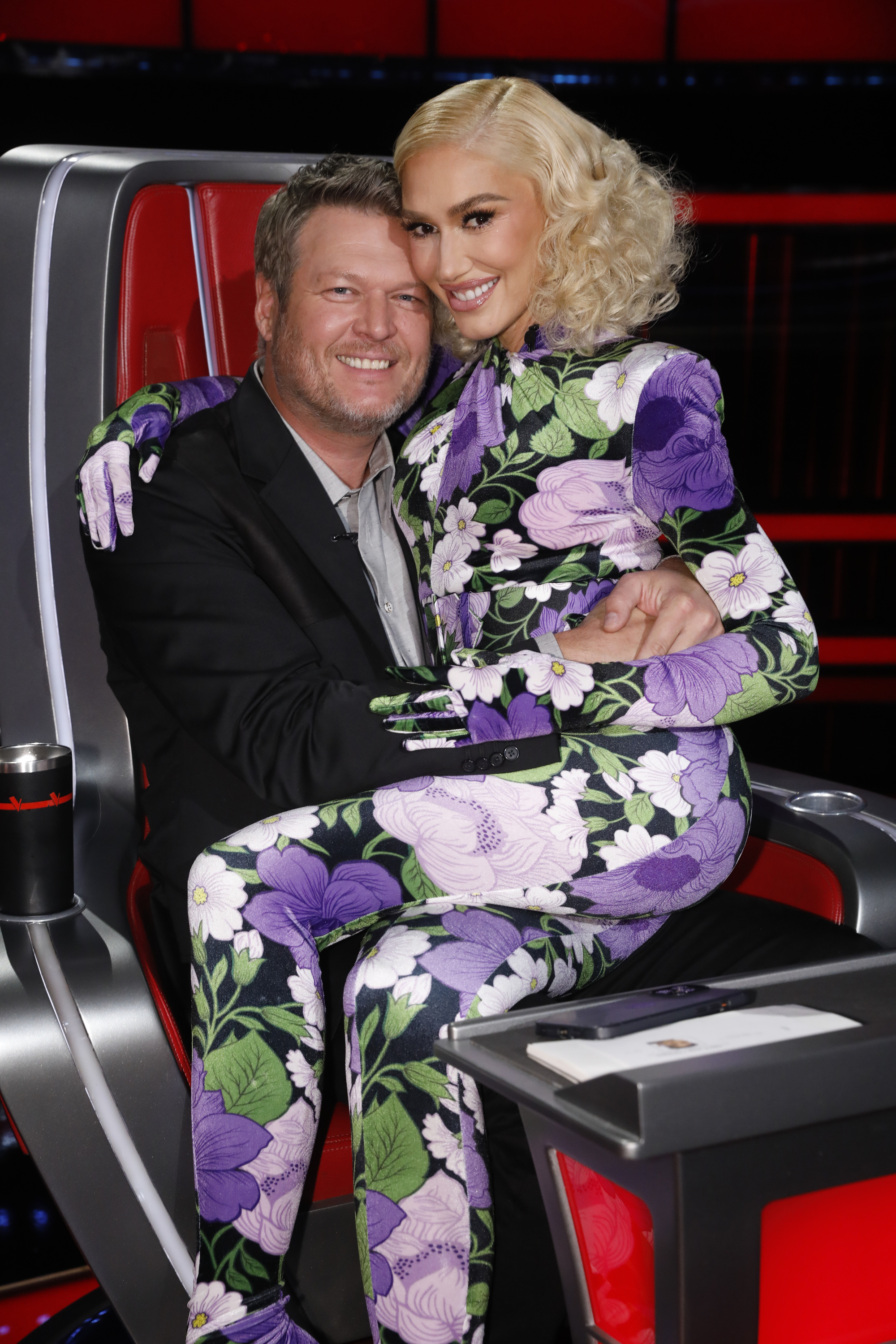 The couple met on The Voice where they both acted as coaches