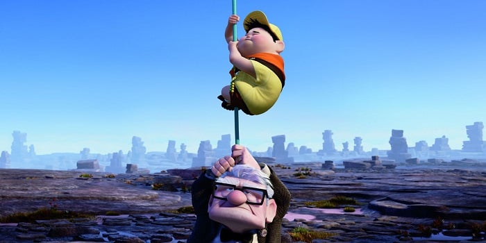 Russel and Mr Fredrickson in Up