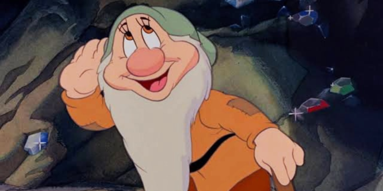 Bashful in Snow White and the Seven Dwarfs