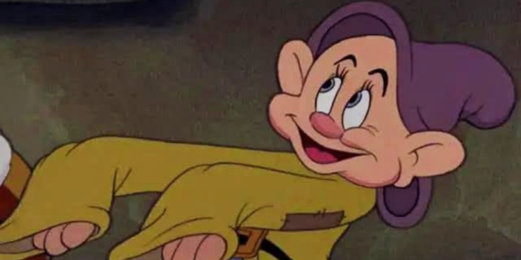 Dopey in Snow White and the Seven Dwarfs