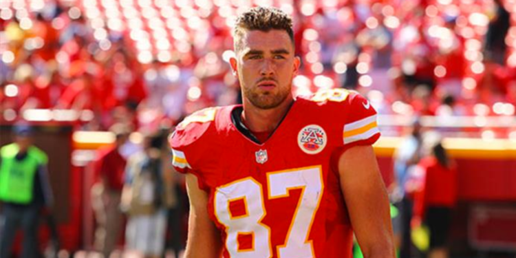 Travis Kelce Playing for Kansas City Chiefs