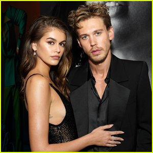 Austin Butler Looks Ripped While Shirtless With Kaia Gerber During Christmas Vacation