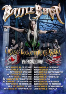 BATTLE BEAST Announces First-Ever Headlining Tour Of North America