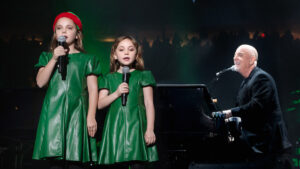 Billy Joel's Daughters Sing With Him at Madison Square Garden