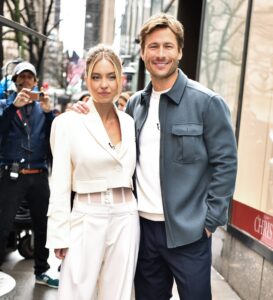 Sydney Sweeney and Glen Powell (pictured) have been making the rounds as they promote their new film, Anyone But You