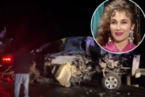 Dixie Chicks’ Laura Lynch’s fatal crash revealed in grim video showing burned, mangled car