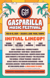 Gasparilla Music Festival Delivers Initial 2024 Artist Lineup