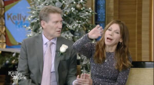 The Golden Bachelor's Gerry Turner and Theresa Nist took part in a fake marriage on Live with Kelly and Mark