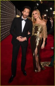 Adrien Brody and Georgia Chapman at the Red Sea Film Festival