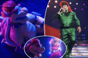 Jack Black surprises Jonas Brothers audience with song from 'Super Mario Bros. Movie'
