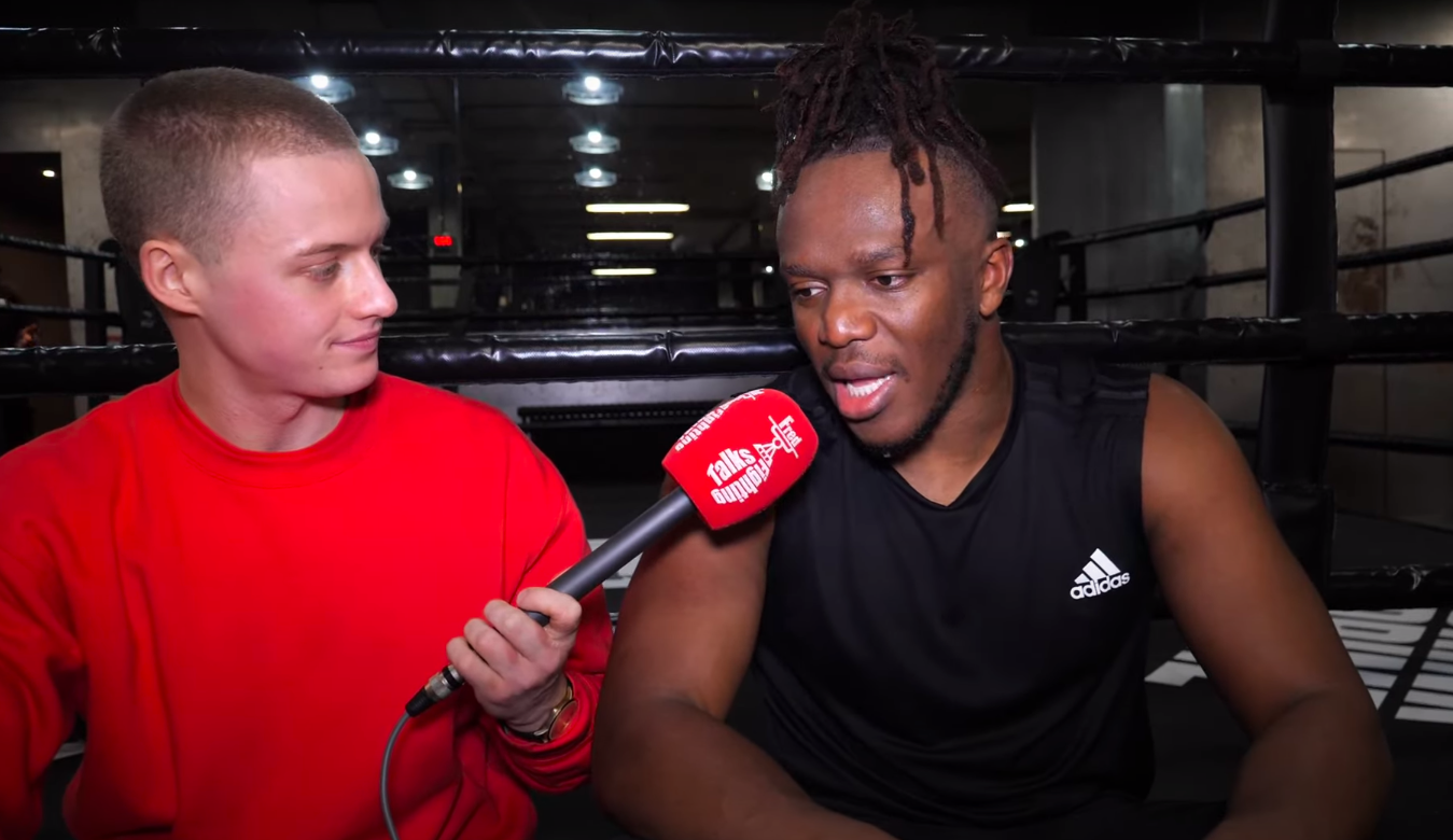 KSI aimed a dig at Jake Paul after his spar with IShowSpeed