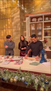 Kelly Ripa and Mark Consuelos were joined by two of their three kids on Tuesday's episode of Live