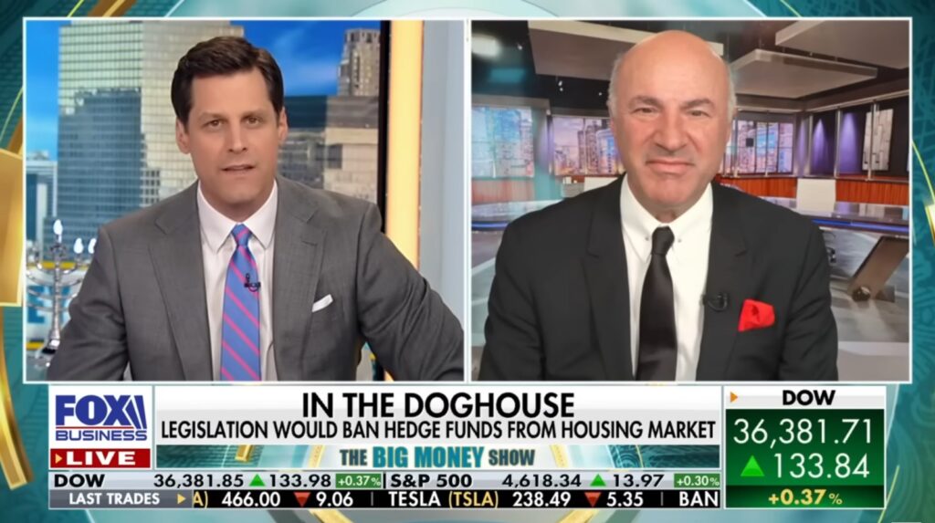 Kevin O'Leary appears on Fox Business